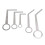 5PCS Saxophone Pad Repair Tool Lightweight 4