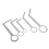 5PCS Saxophone Pad Repair Tool Lightweight 2