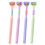 3-seitige V-förmige Zahnbürste 19,5 cm grün 2er-Pack 3