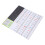Piano Keyboard Sticker Label Removable Large Note 10
