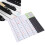 Piano Keyboard Sticker Label Removable Large Note 12
