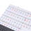 Piano Keyboard Sticker Label Removable Large Note 13