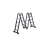 5.7M Ladder Multi Purpose Aluminium Telescopic Ladder Extension 1