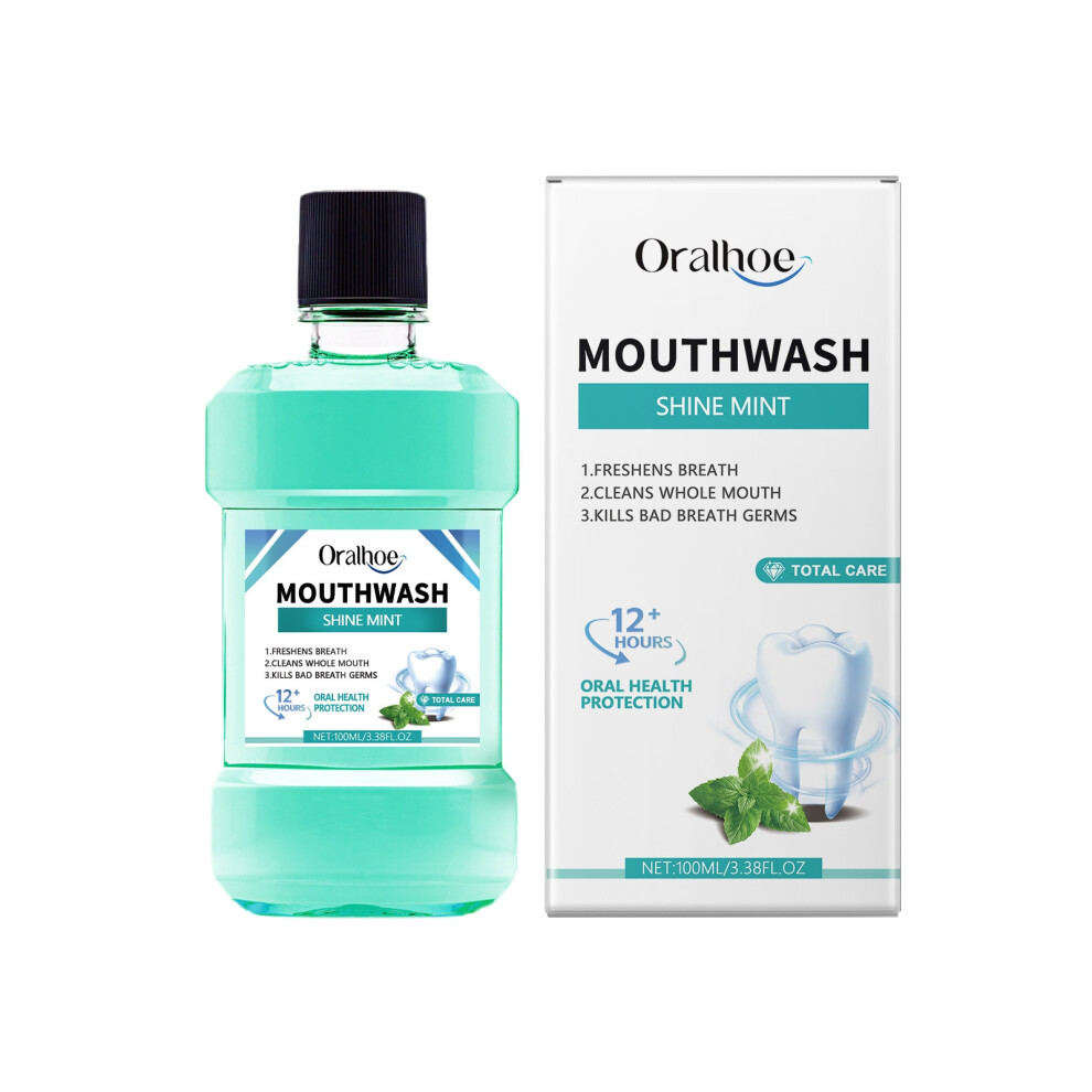 Blue/Green ( And 100Ml) Fresh Mouthwash Fresh Mouthwash Daily Care Teeth Cleaning Teeth Stains Odor Rinse