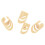 4Pcs Guitar Finger Pick Fingertip Protector 10