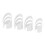 4Pcs Guitar Finger Pick Fingertip Protector 3