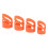 4Pcs Guitar Finger Pick Fingertip Protector 5