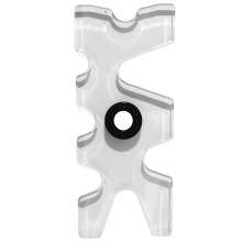 Transparent Acrylic Snooker Billiards Cue Rack