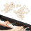 90Pcs Piano Felt Tuning Regulating Washer 2mm 12