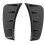 Pair Front Bumper Side Air Vent Trim Exterior 3