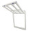 Thickened ABS Dog Cat Screen Door, Double Magnet, Lockable, 44x34cm 16
