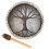 Shamanic Drum Tree Pattern Polyester Imitation 1