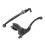 22mm/0.87in Brake Handle Clutch Lever Set Glossy 3
