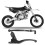 22mm/0.87in Brake Handle Clutch Lever Set Glossy 12