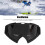 Skibrille mattschwarzer Rahmen graue Linse 199g 5