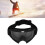 Skibrille mattschwarzer Rahmen graue Linse 199g 13
