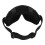 Skibrille mattschwarzer Rahmen graue Linse 199g 12