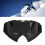 Skibrille mattschwarzer Rahmen graue Linse 199g 1
