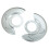 Pair Front Disc Brake Dust Cover Shield 7679BDS 2