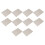10pcs Silicone Microblading Practice Skin for Beginners 20x15cm 1