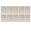 10pcs Silicone Microblading Practice Skin for Beginners 20x15cm 2