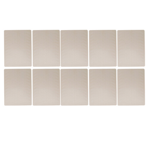 10pcs Silicone Microblading Practice Skin for Beginners 20x15cm 1