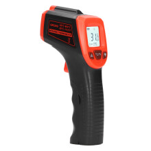 Temp Gun, Modell: TMG-IR, 2x AAA-Batterien, Größe 12:1, Rot