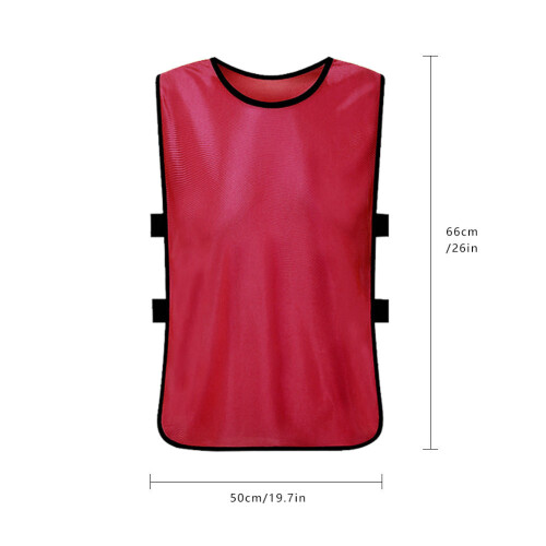 12 Pack Jerseys Bibs Breathable Adults Football 1