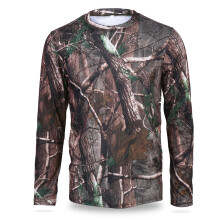 Men Long Sleeve T-Shirt Quick Drying Clothes for