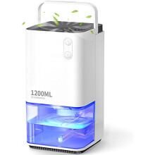EasyAcc 1200ml Electric Dehumidifier Quiet Portable Mini Unit