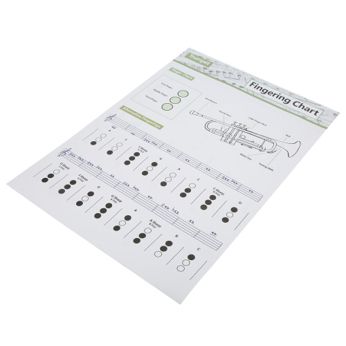 Trumpet Chord Chart Fingering Note Music 1