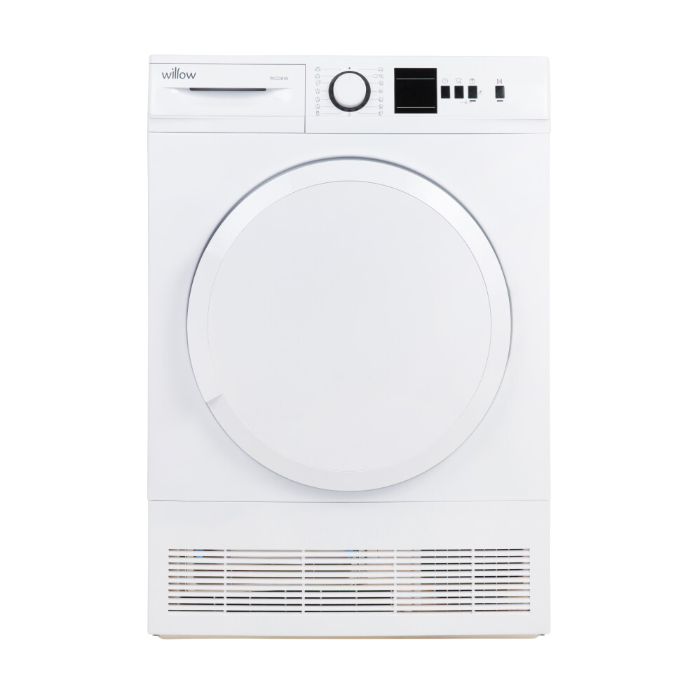 Willow Appliances Willow Wcd8w 8Kg Freestanding Condenser Dryer