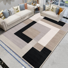(200cm x 290cm (6ft 7" x 9ft 6")- Extra Large Area Living Room Bedroom Rug , Milo Neutral) Non Slip Modern Rugs Area Carpet Runner Door Mats