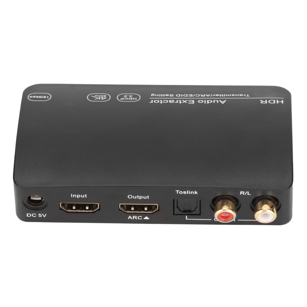 4K 60Hz Hd Multimedia Interface Sound Extractor With Bluetooth & Rca Output 6911339822413