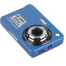 4K-Digitalkamera 128 GB 48 MP 2,7 Zoll LCD Blau