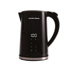 Hamilton Beach, Electric Kettle, Flexi Control, 1.7L, Black HBK001B
