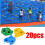 20Pcs Multi Colour Textured Climbing Rocks Wall 2