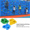 20Pcs Multi Colour Textured Climbing Rocks Wall 10