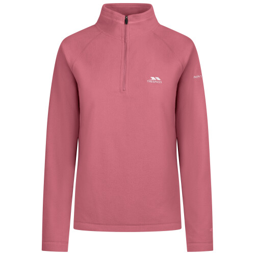 Trespass (20, Rose Blush) Trespass Womens Half Zip Fleece - Luiston