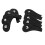 10 pcs Golf Iron Head Covers Neoprene Black Protective Zipper Hat 4