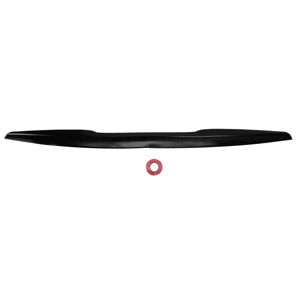 Rear Roof Trunk Spoiler Lip Tail Wing Rubber Black 9121376437274