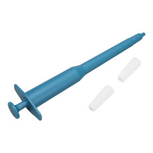 Jeringa para administración de medicamentos a mascotas con agarre lateral 18 cm 7.1 in