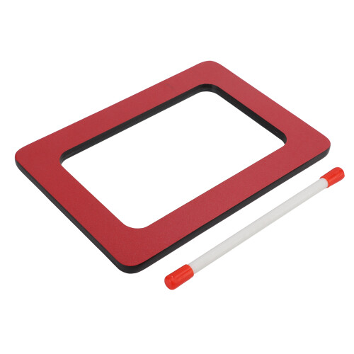 Hand Drum Compressed Board Resin Skin Red Children 1