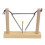 Hand Percussion Triangle Musical Instrument with 2