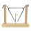 Hand Percussion Triangle Musical Instrument with 1