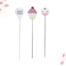 Set of 3 Stainless Steel Cake Tester Needles for Baking Perfection