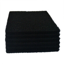 4Pcs Activated Carbon Cat Litter Box Filter 15.5x16.5cm