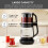 Karaca Çaysever Glass Tea Machine 2.3L, Black Silver 5