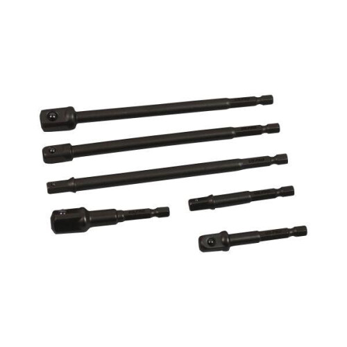 us pro US PRO Impact Bit Socket Adapter Driver 6pc Set Extension 1/4 3/8 & 1/2" - 7198 1