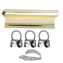 Guitar Slide Bar Stick Picks Stainless Steel Metal
